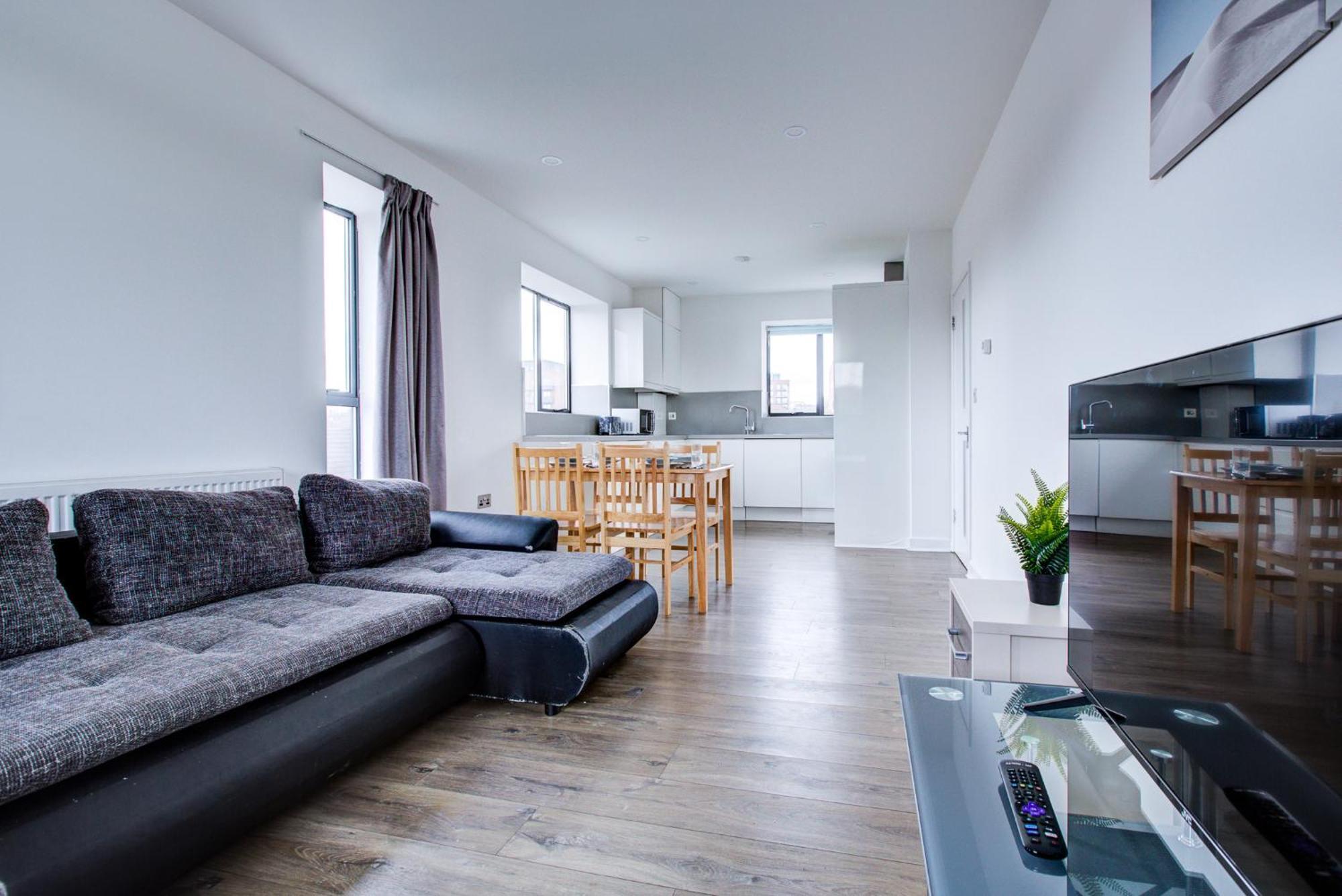 Canning Town 4-person Flat With Free Parking Londra